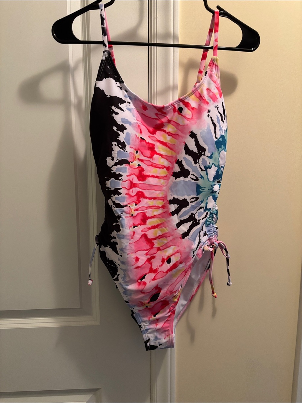 NWOT Women’s Multicolor Tie-Dye One-Piece Swimsuit